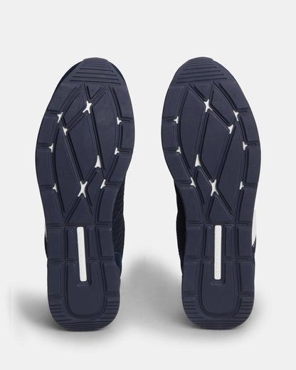 Tommy Hilfiger TH Core Mix Mens Trainers - Navy RWB