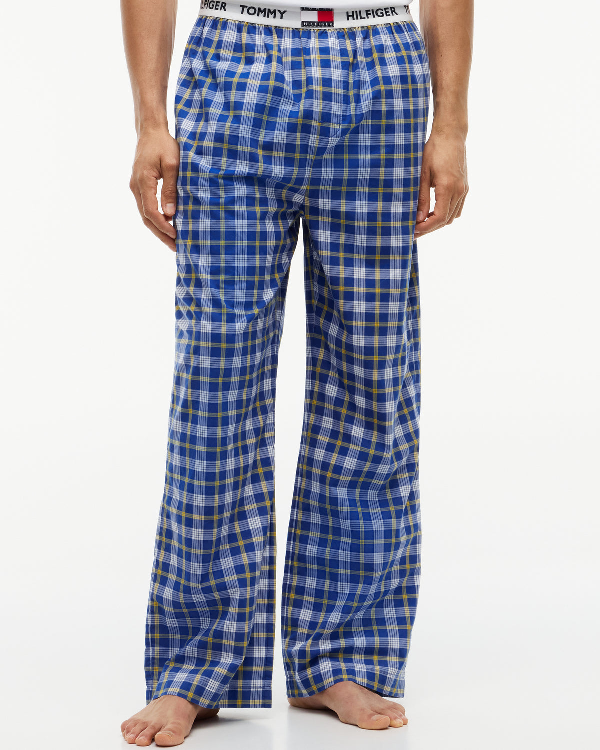 Tommy Hilfiger Woven Print Mens Pyjama Pants - Amber Heritage Check