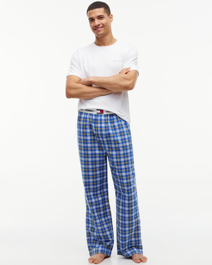 Tommy Hilfiger Woven Print Mens Pyjama Pants - Amber Heritage Check