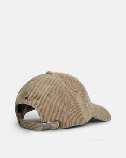 Tommy Hilfiger TH Flag Cord Mens 6 Panel Cap - Rustic Taupe | CHO | Designer Mens Caps