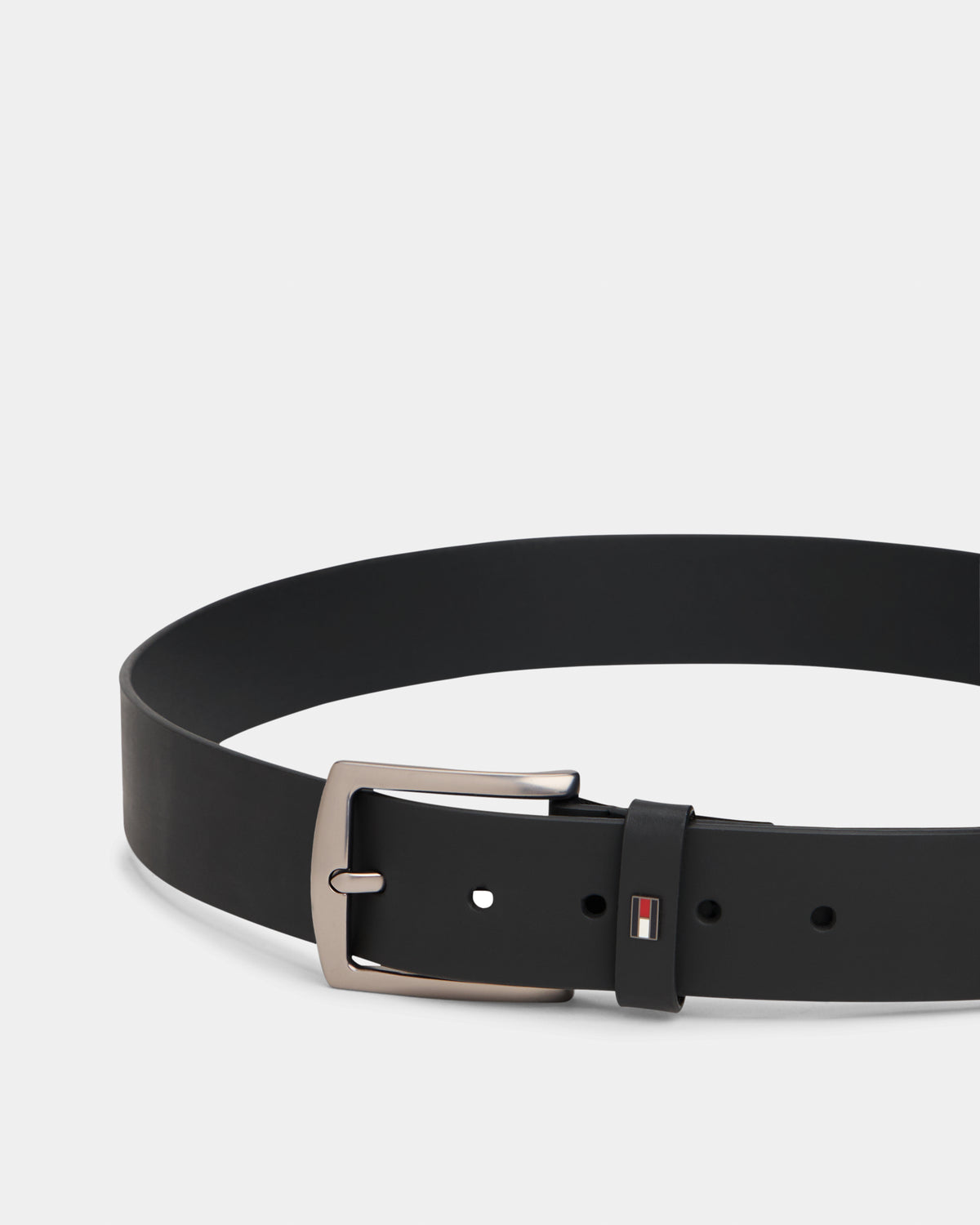 Tommy Hilfiger Denton 4" Gift Boxed Mens Belt - Black | CHO | Designer Mens Belts