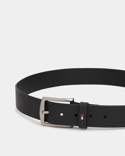 Tommy Hilfiger Denton 4" Gift Boxed Mens Belt - Black | CHO | Designer Mens Belts