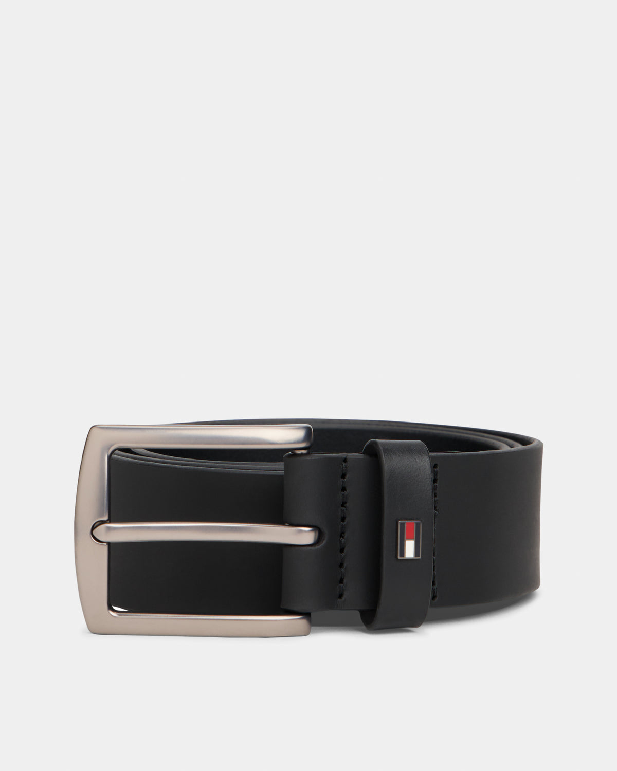 Tommy Hilfiger Denton 4" Gift Boxed Mens Belt - Black | CHO | Designer Mens Belts