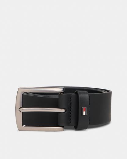 Tommy Hilfiger Denton 4" Gift Boxed Mens Belt - Black | CHO | Designer Mens Belts