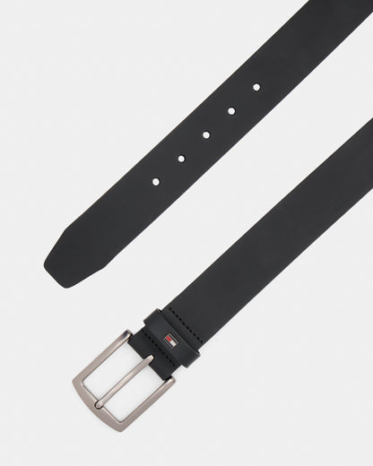 Tommy Hilfiger Denton 4" Gift Boxed Mens Belt - Black | CHO | Designer Mens Belts