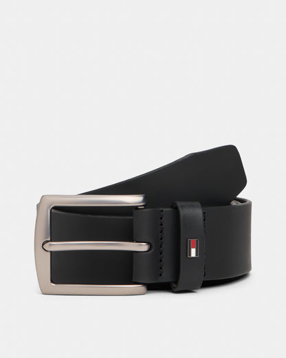 Tommy Hilfiger Denton 4" Gift Boxed Mens Belt - Black | CHO | Designer Mens Belts