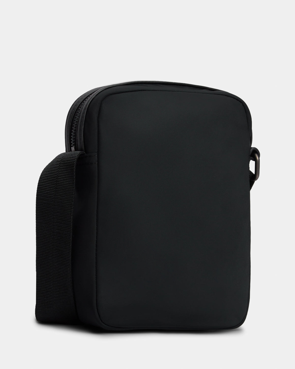 Tommy Hilfiger TH Nylon Mens Mini Reporter Bag - Black | CHO | Designer Mens Shoulder Bags