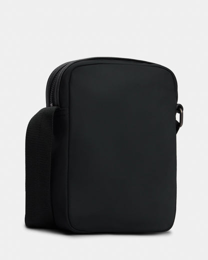 Tommy Hilfiger TH Nylon Mens Mini Reporter Bag - Black | CHO | Designer Mens Shoulder Bags