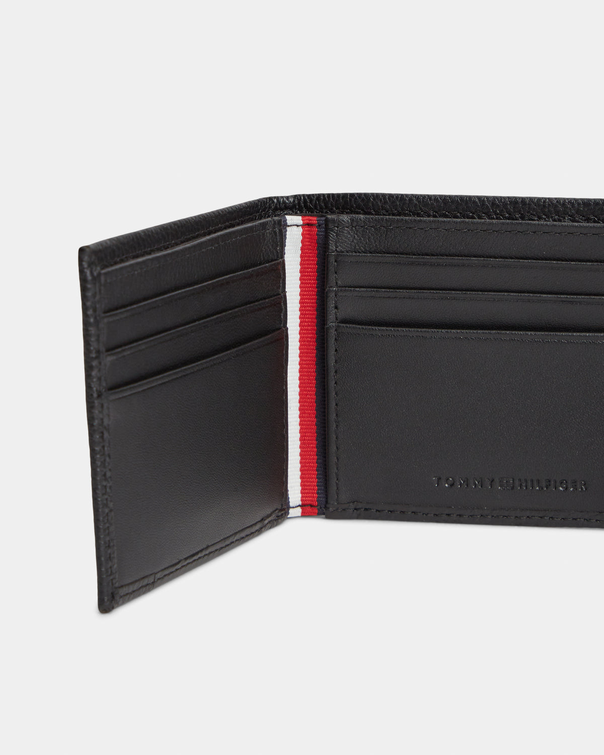 Tommy Hilfiger TH Corp Mens Mini Wallet - Black | CHO | Designer Mens Wallets