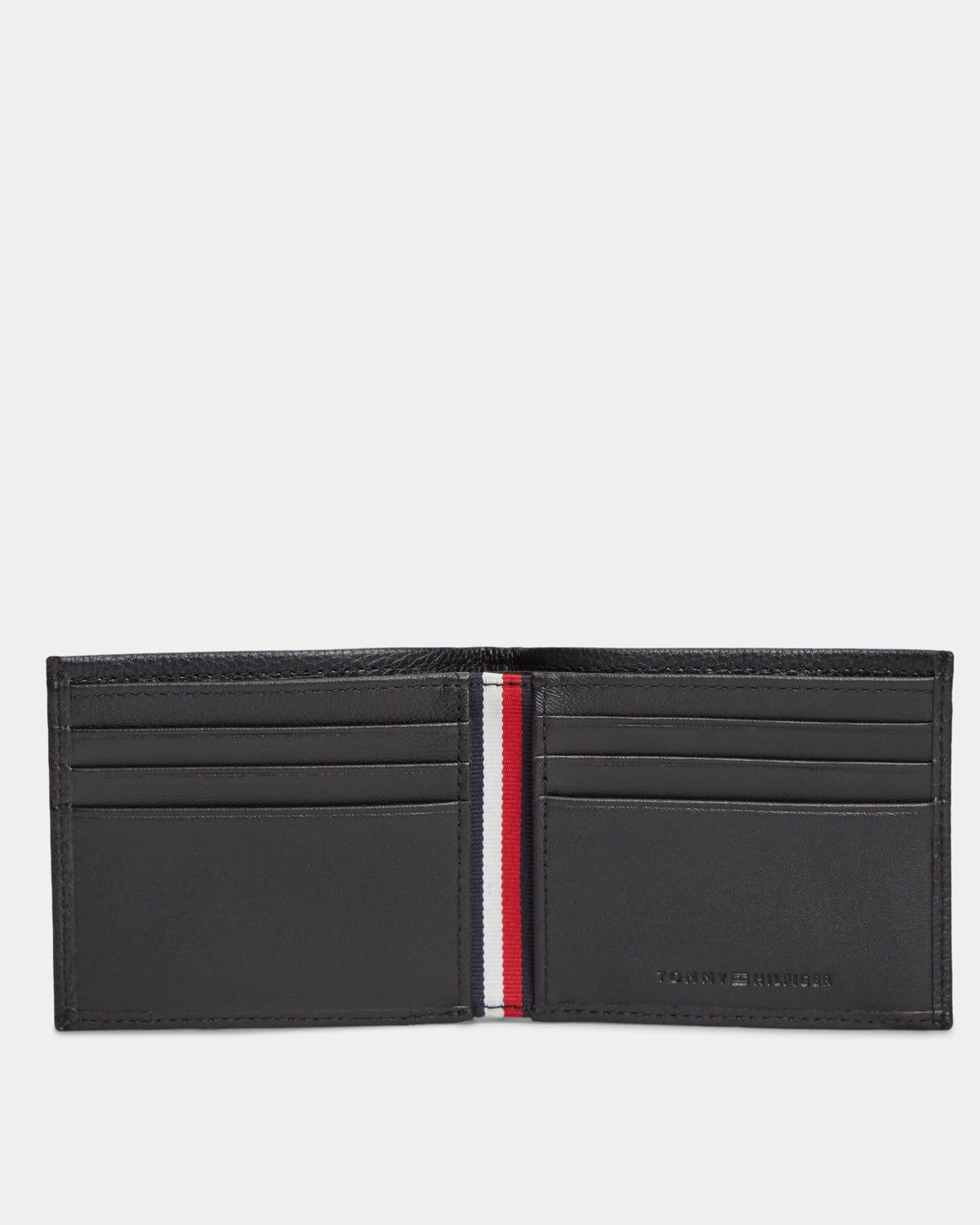 Tommy Hilfiger TH Corp Mens Mini Wallet - Black | CHO | Designer Mens Wallets