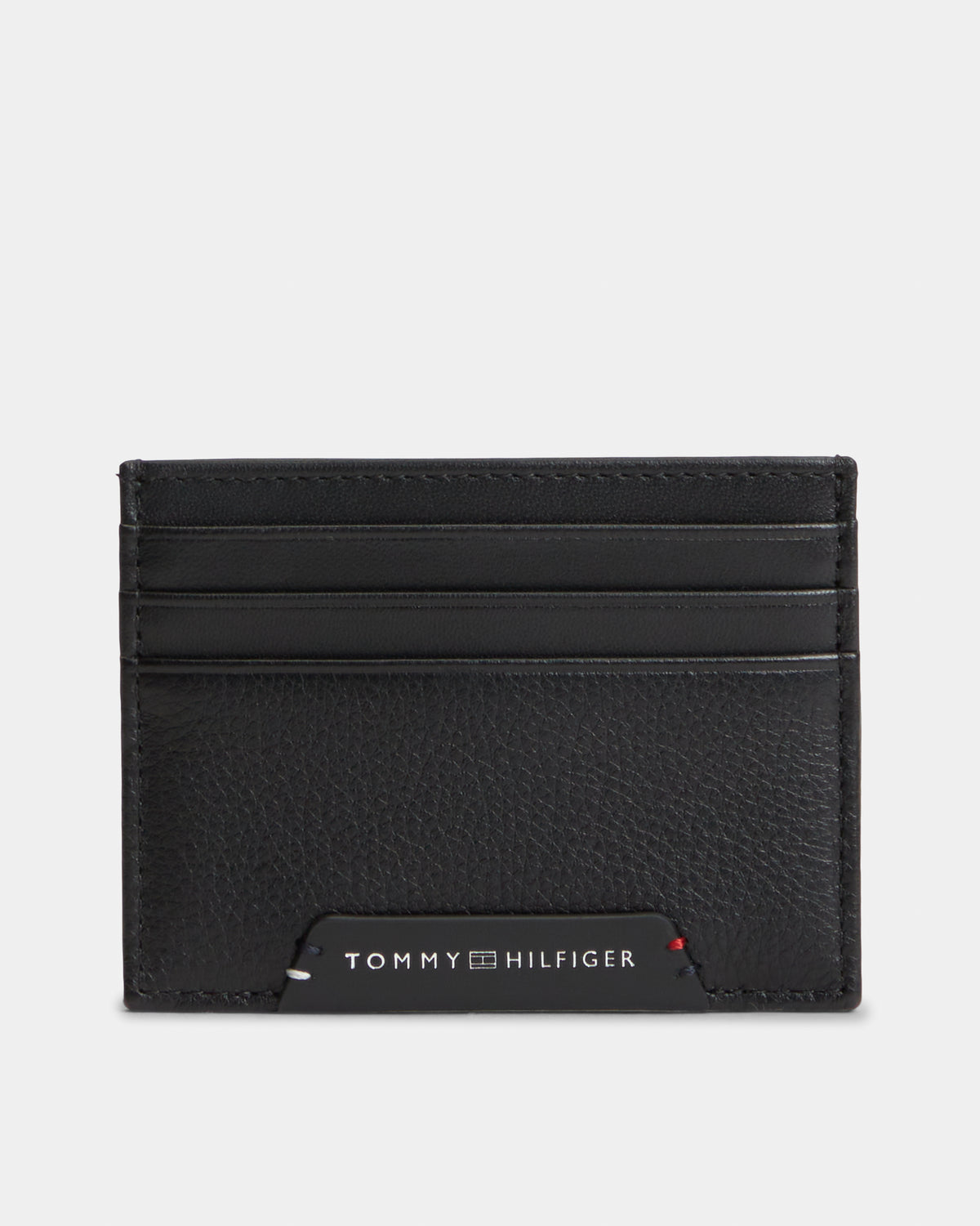 Tommy Hilfiger TH Corp Mens Card Holder - Black | CHO | Designer Mens Wallets