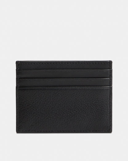 Tommy Hilfiger TH Corp Mens Card Holder - Black | CHO | Designer Mens Wallets