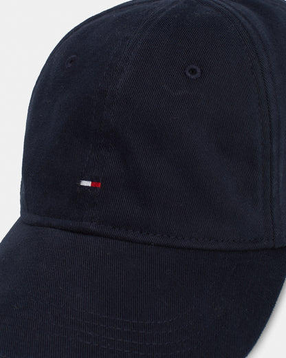 Tommy Hilfiger TH Flag '85 Soft Mens 6 Panel Cap - Space Blue | CHO | Designer Mens Caps