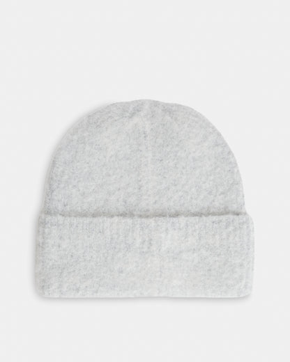Tommy Hilfiger TH Elevated Chic Womens Beanie - Light Grey Heather | CHO | Designer Womens Beanies