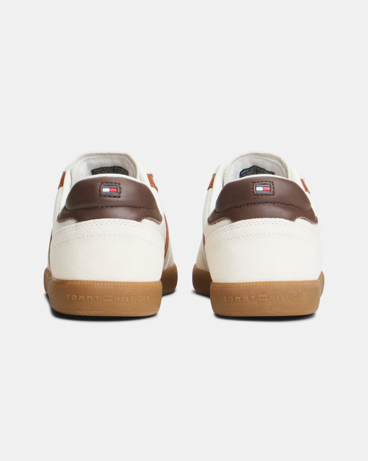 Tommy Hilfiger TH Tribeca Mix Mens Trainers - Ecru