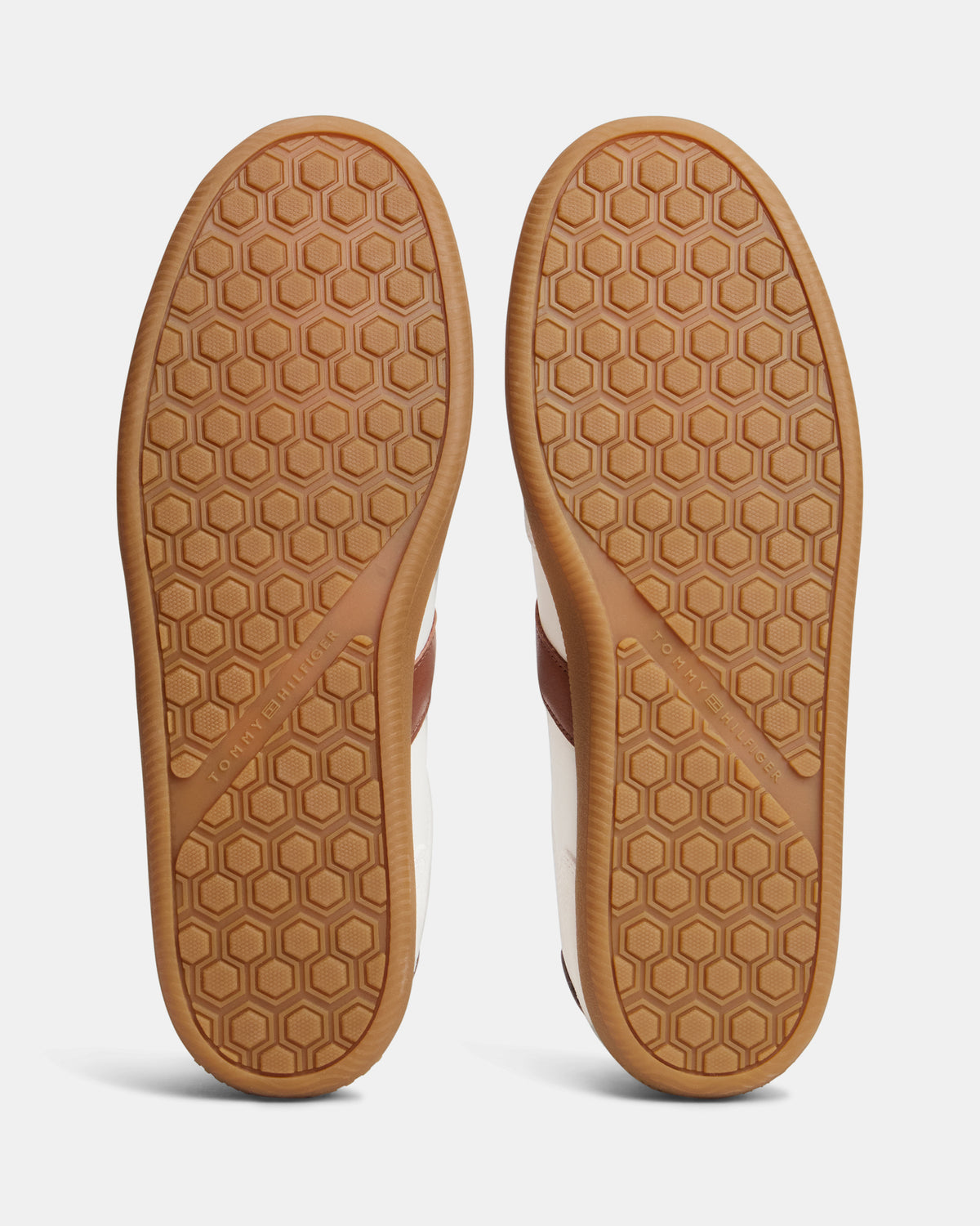 Tommy Hilfiger TH Tribeca Mix Mens Trainers - Ecru