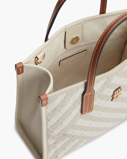 Tommy Hilfiger TH City Womens Mini Tote Bag - Neutral Mix | CHO | Designer Womens Tote Bags