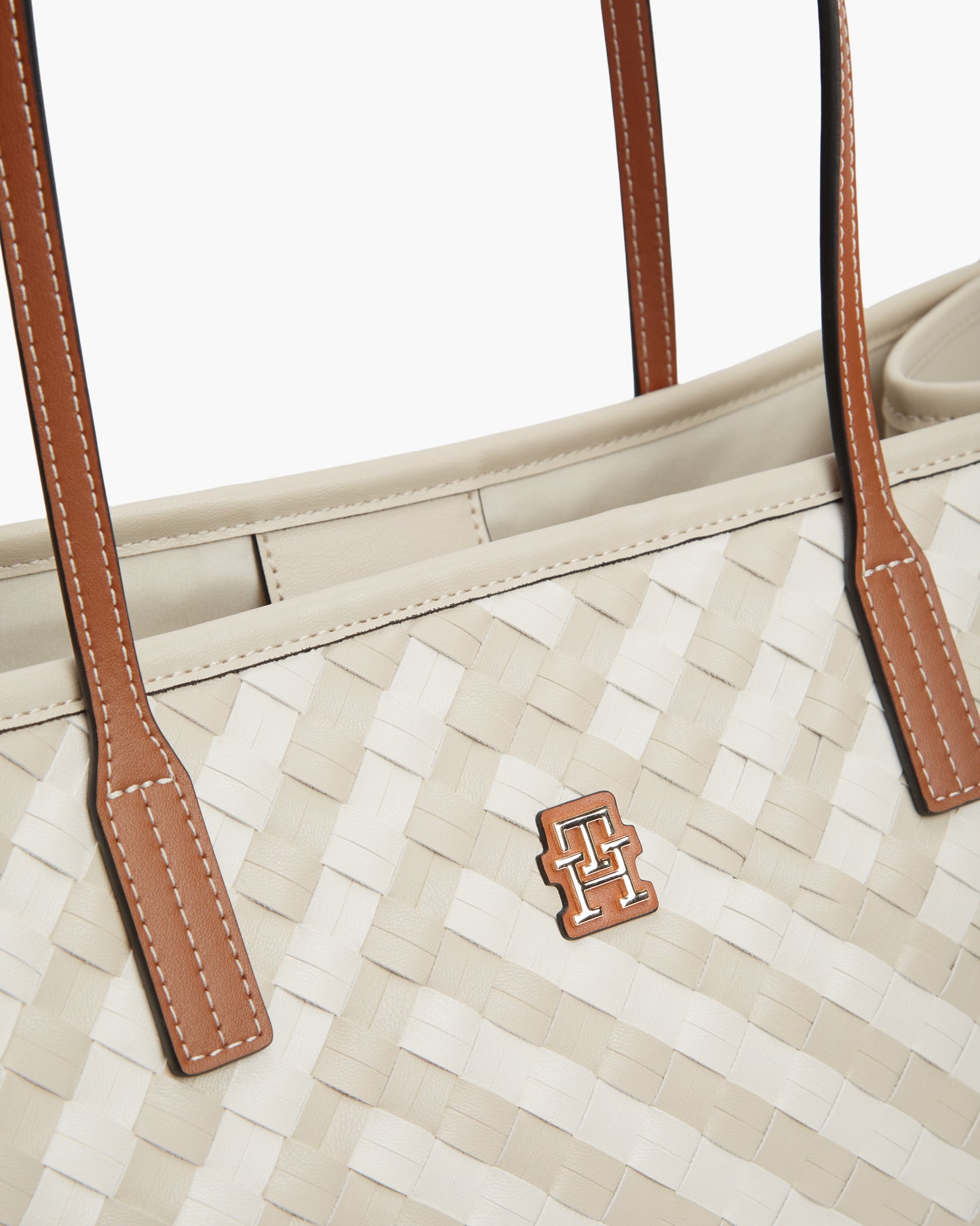 Tommy Hilfiger TH City Womens Tote Bag - Neutral Mix | CHO | Designer Womens Tote Bags