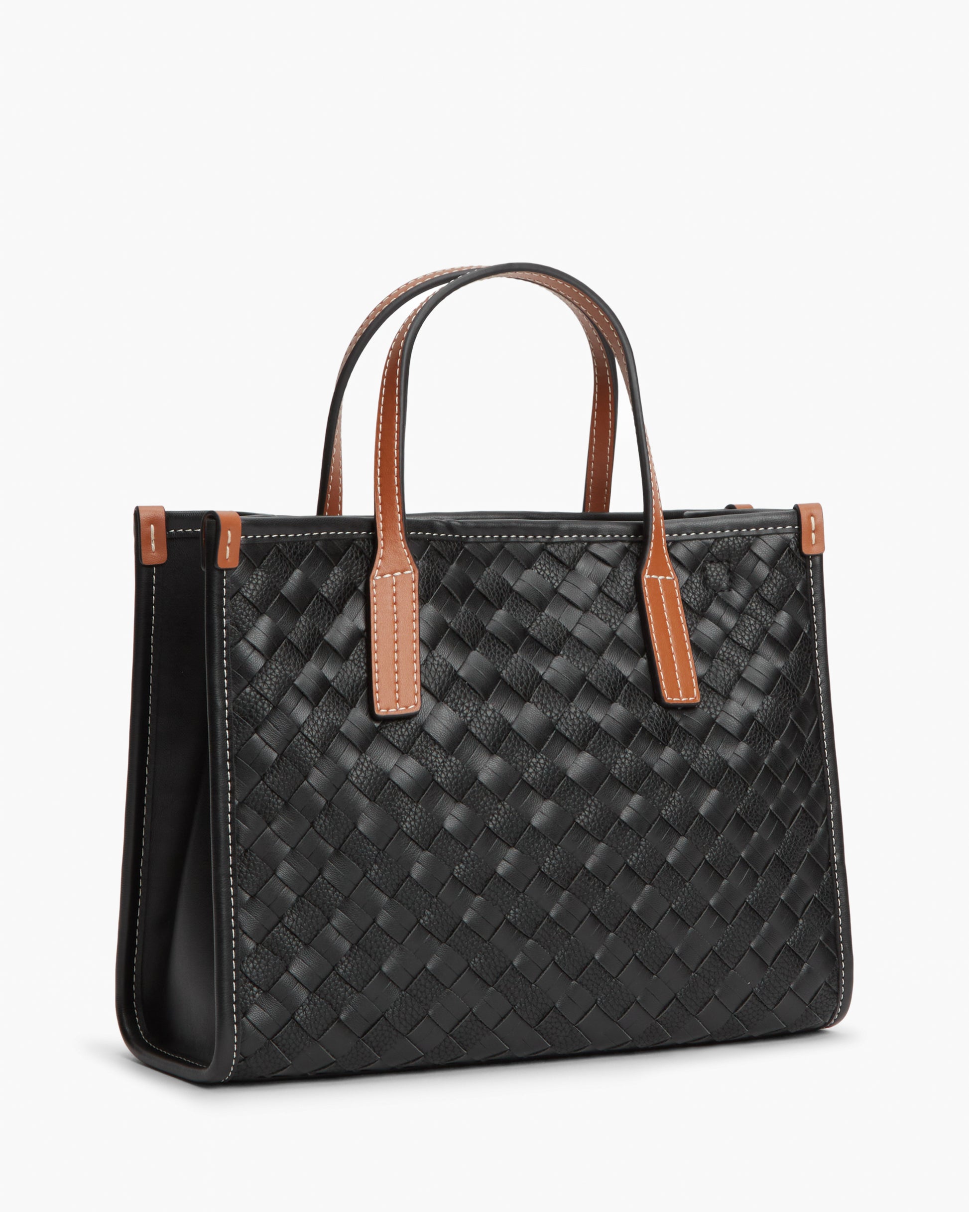 Tommy Hilfiger TH City Womens Mini Tote Bag - Black Mix | CHO | Designer Womens Tote Bags