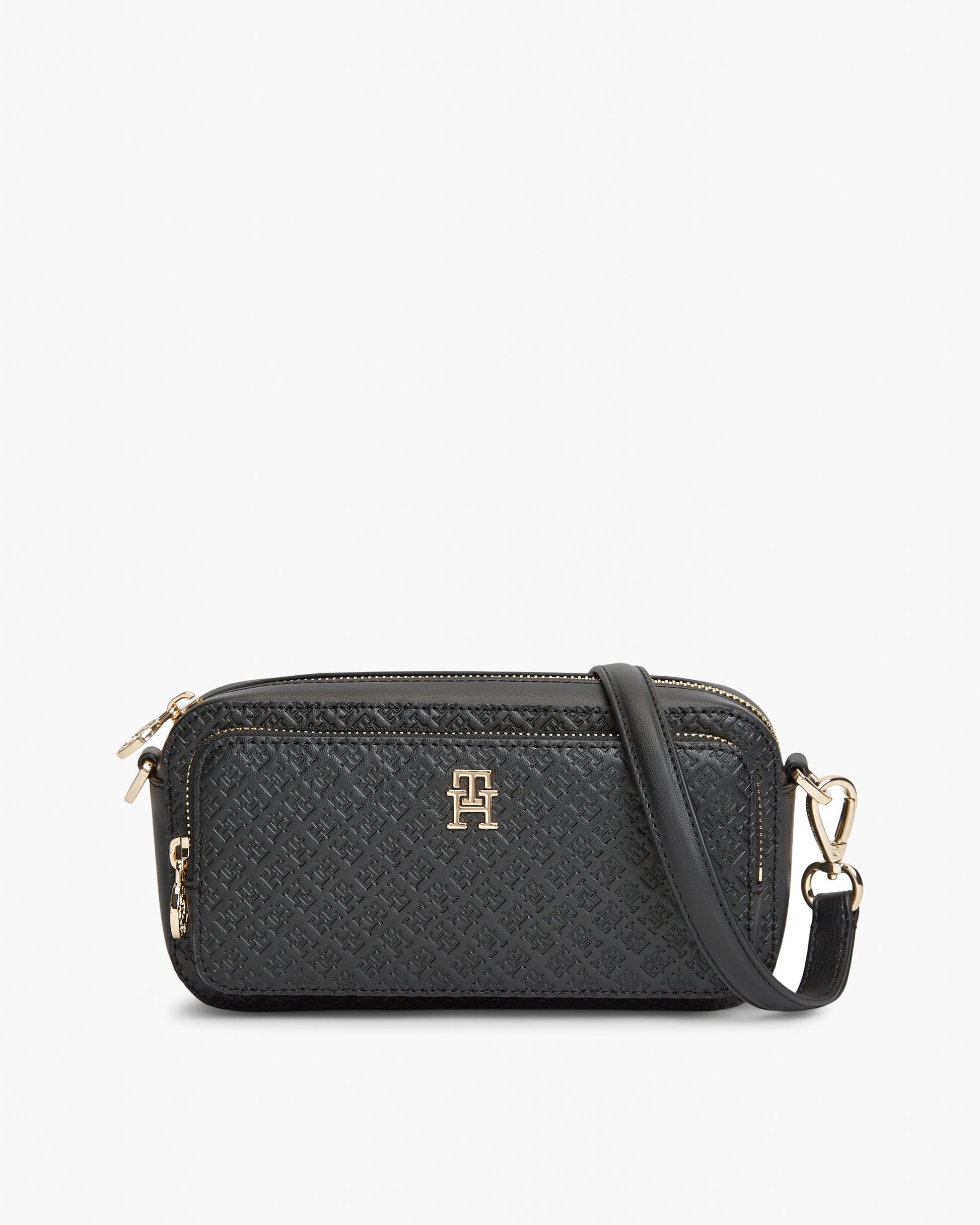 Tommy Hilfiger TH Daily Womens Camera Bag - Black | CHO | Designer Womens Shoulder Bags