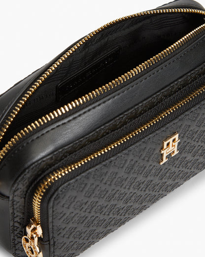 Tommy Hilfiger TH Daily Womens Camera Bag - Black | CHO | Designer Womens Shoulder Bags