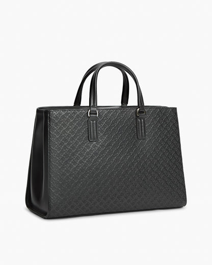 Tommy Hilfiger TH Daily Mono Womens Satchel Bag - Black | CHO | Designer Womens Shoulder Bags