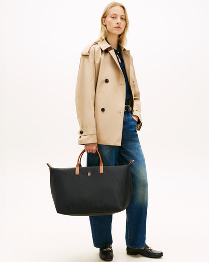 Tommy Hilfiger Popette Womens Weekender Bag - Black | CHO | Designer Womens Shoulder Bags