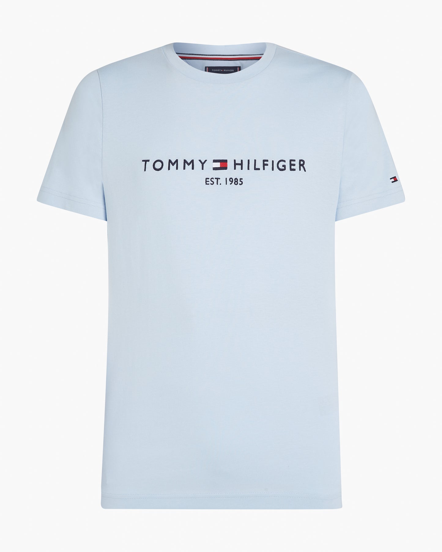 Tommy Hilfiger Tommy Logo Basic Mens T-Shirt - Breezy Blue