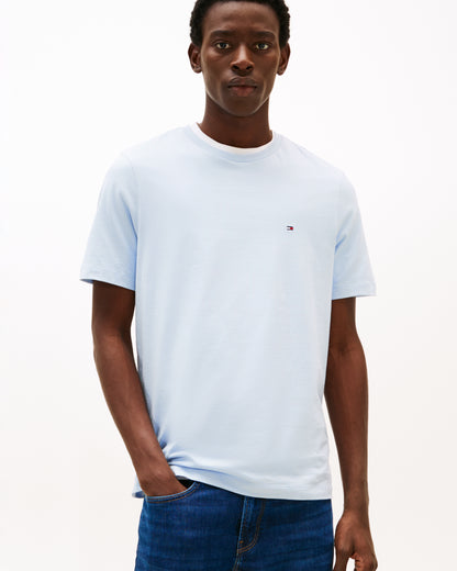 Tommy Hilfiger Essential Seasonal Regular Fit Solid Mens T-Shirt - Breezy Blue
