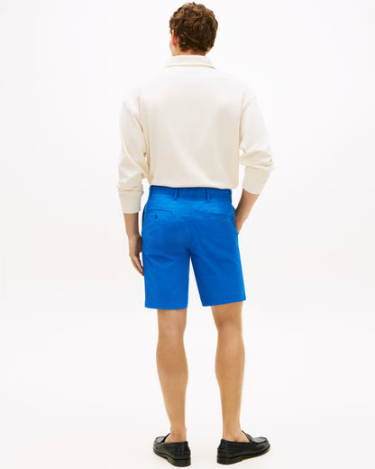 Tommy Hilfiger Denton 9.5 Inch Essential Mens Twill Shorts - Blue Orbit