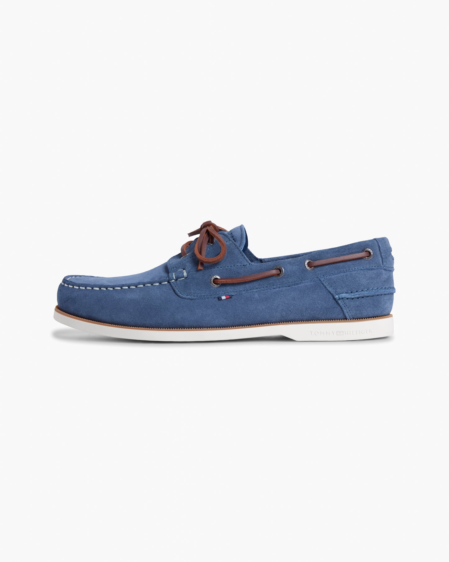Tommy Hilfiger Core Mens Boat Shoe - Aegean Sea | CHO | Designer Mens Shoes