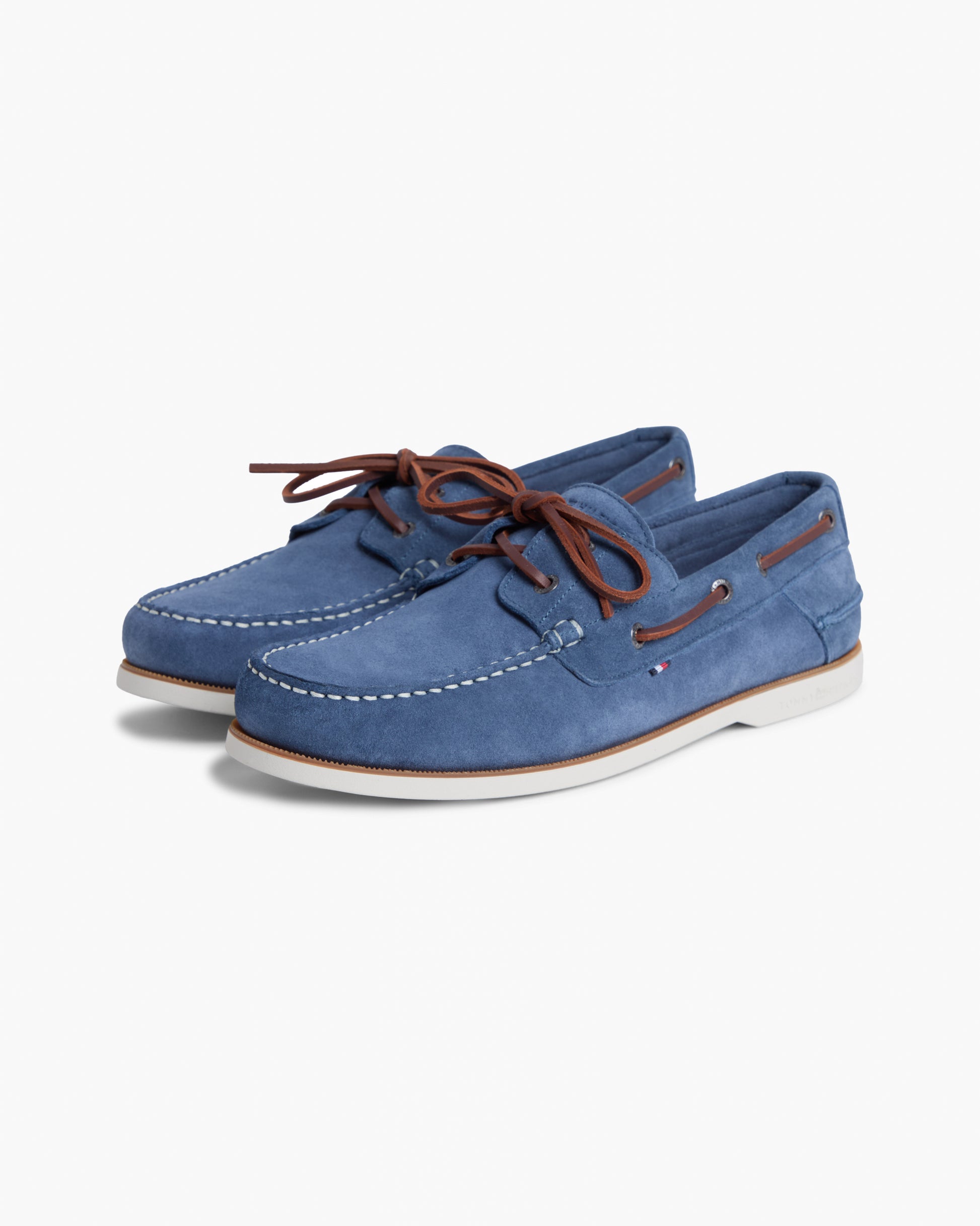 Tommy Hilfiger Core Mens Boat Shoe - Aegean Sea | CHO | Designer Mens Shoes