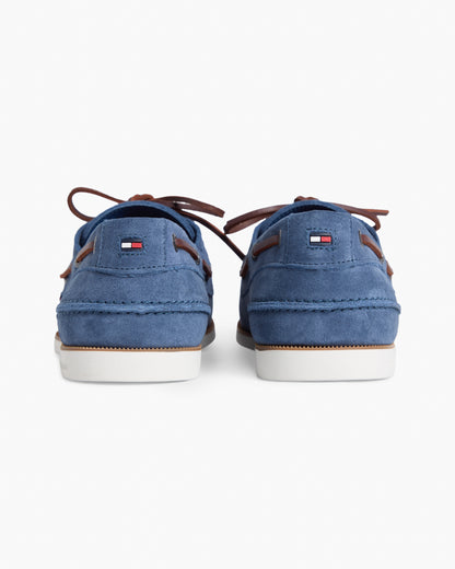 Tommy Hilfiger Core Mens Boat Shoe - Aegean Sea | CHO | Designer Mens Shoes