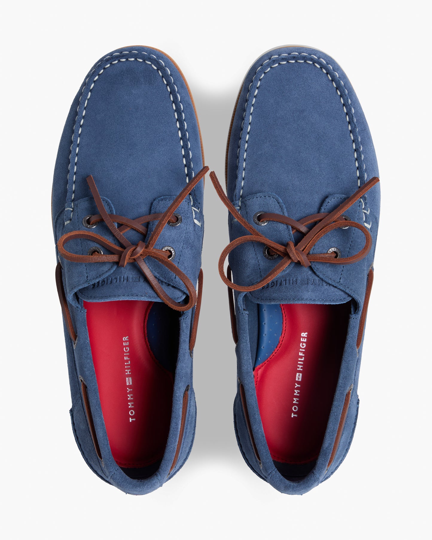 Tommy Hilfiger Core Mens Boat Shoe - Aegean Sea | CHO | Designer Mens Shoes