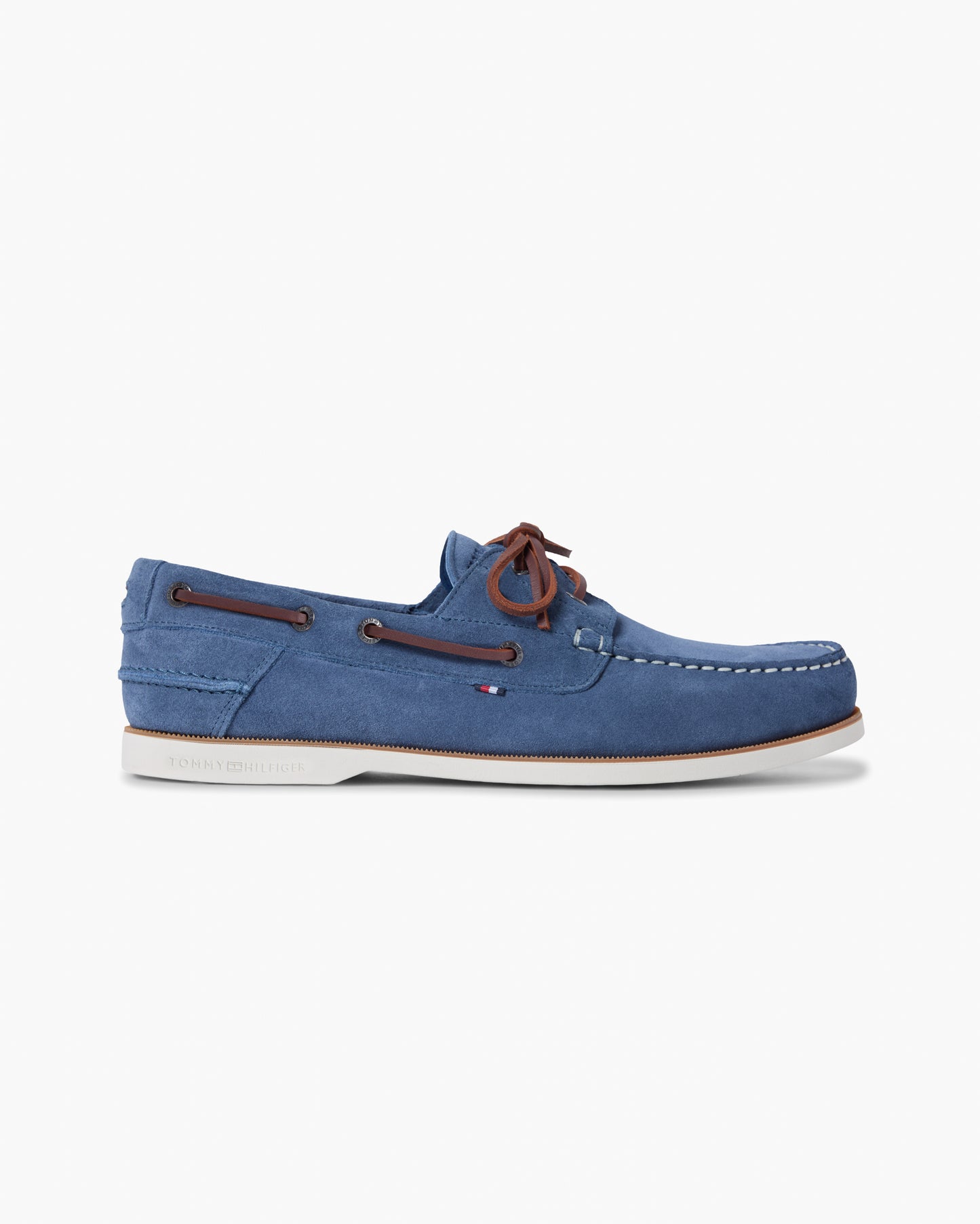 Tommy Hilfiger Core Mens Boat Shoe - Aegean Sea | CHO | Designer Mens Shoes