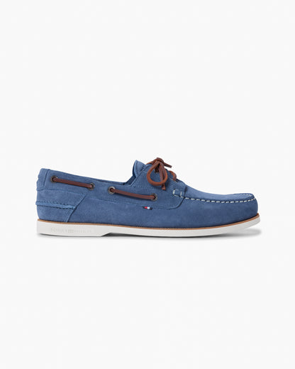 Tommy Hilfiger Core Mens Boat Shoe - Aegean Sea | CHO | Designer Mens Shoes