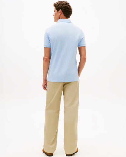 Tommy Hilfiger 1985 Regular Fit Mens Polo - Vessel Blue Heather