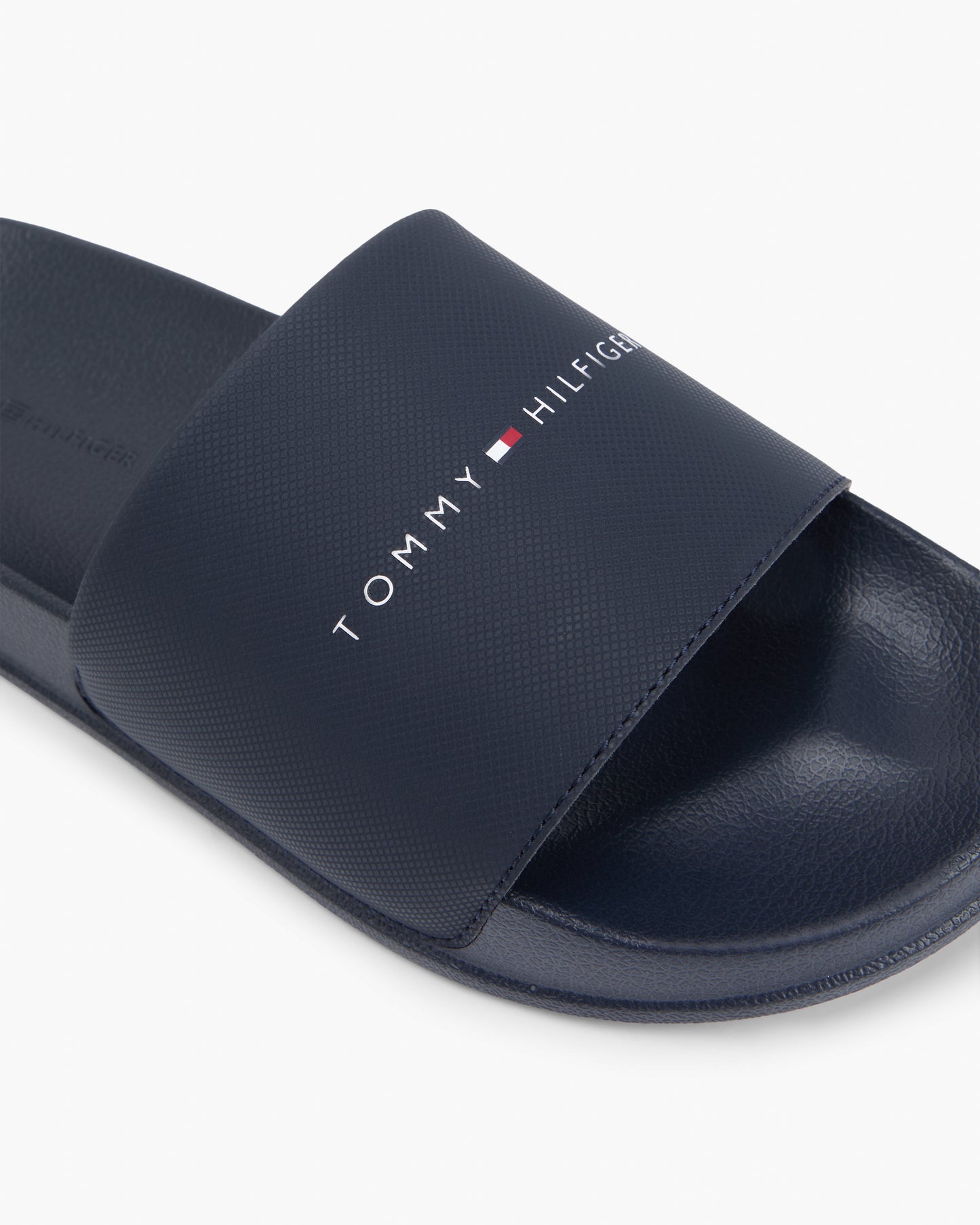 Tommy Hilfiger Core TH Mens Pool Sliders - Desert Sky | CHO | Designer Mens Sandals