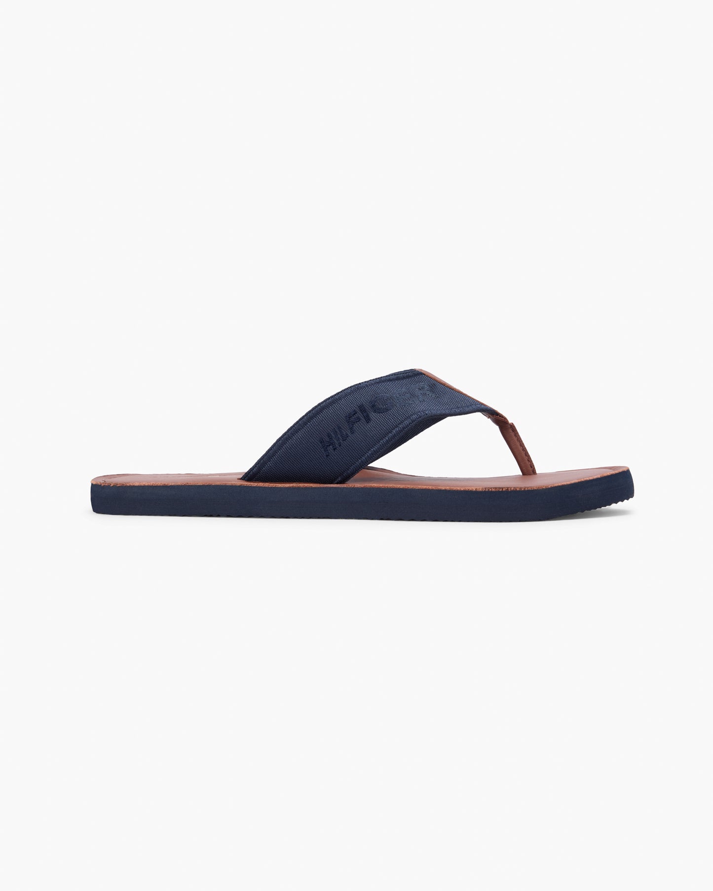 Tommy Hilfiger Leather Hilfiger Mens Beach Sandal - Desert Sky | CHO | Designer Mens Sandals