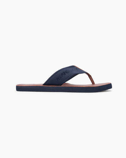 Tommy Hilfiger Leather Hilfiger Mens Beach Sandal - Desert Sky | CHO | Designer Mens Sandals