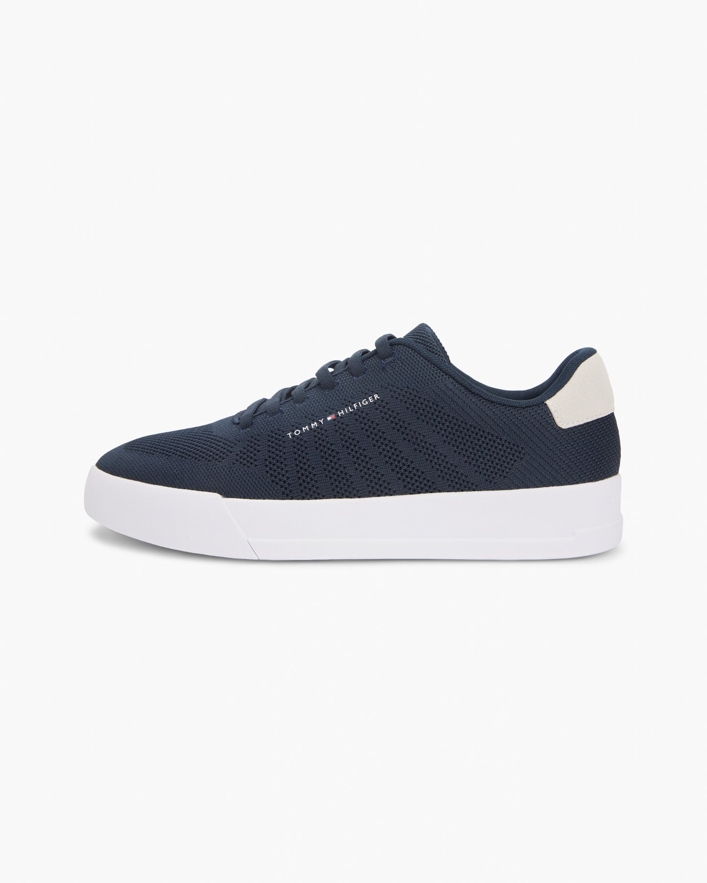 Tommy Hilfiger TH Court Knit Mens Trainers - Desert Sky | CHO | Designer Mens Trainers