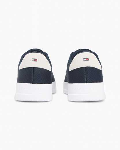 Tommy Hilfiger TH Court Knit Mens Trainers - Desert Sky | CHO | Designer Mens Trainers
