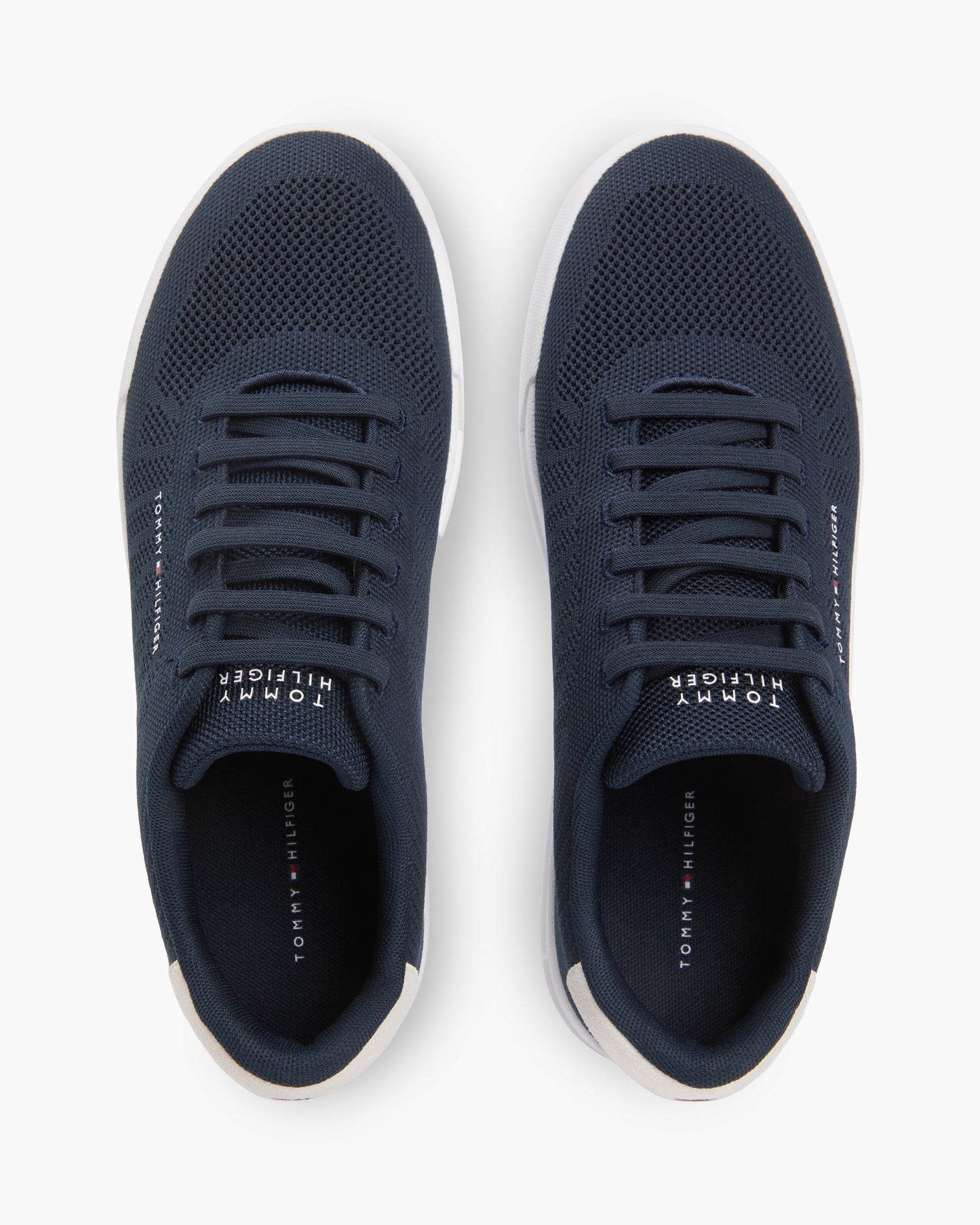 Tommy Hilfiger TH Court Knit Mens Trainers - Desert Sky | CHO | Designer Mens Trainers