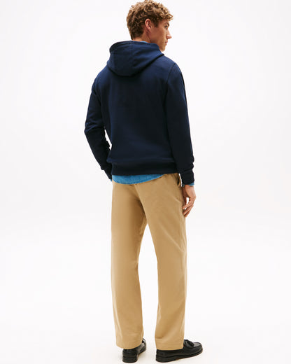 Tommy Hilfiger Essential Terry Mens Hoodie - Desert Sky