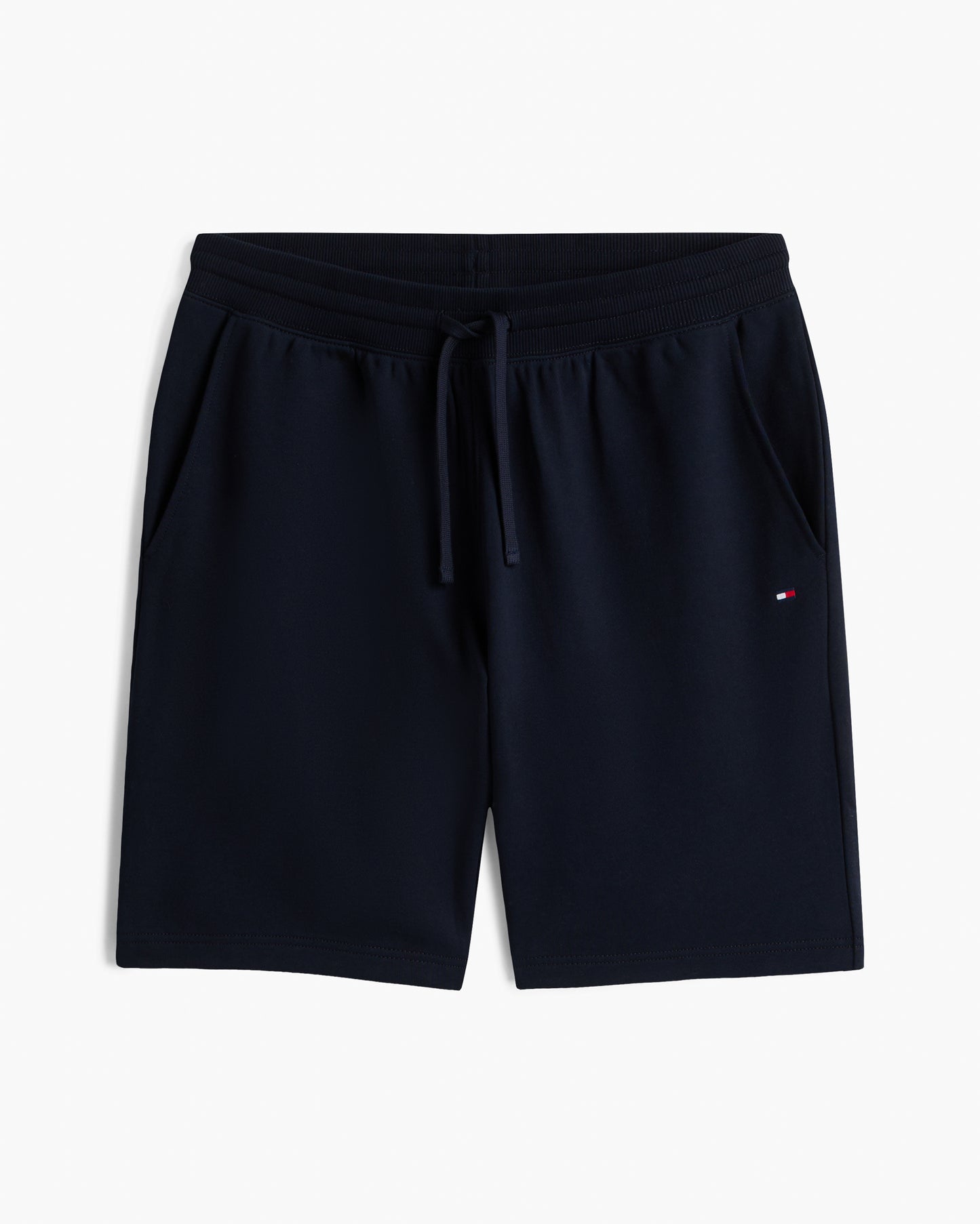 Tommy Hilfiger Essential Terry Mens Sweatshorts - Navy Blue | CHO | Designer Mens Tracksuit Shorts