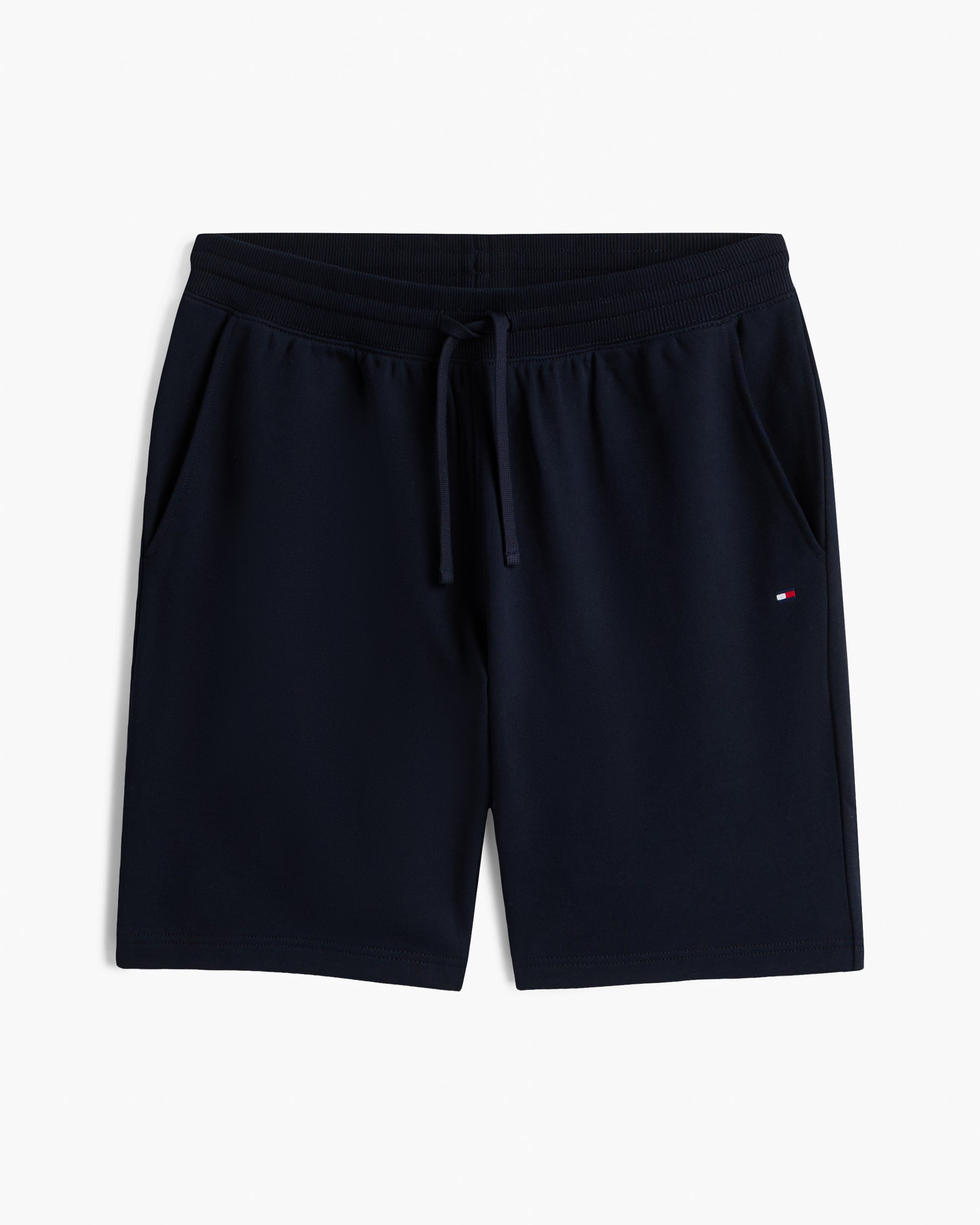 Tommy Hilfiger Essential Terry Mens Sweatshorts - Navy Blue | CHO | Designer Mens Tracksuit Shorts