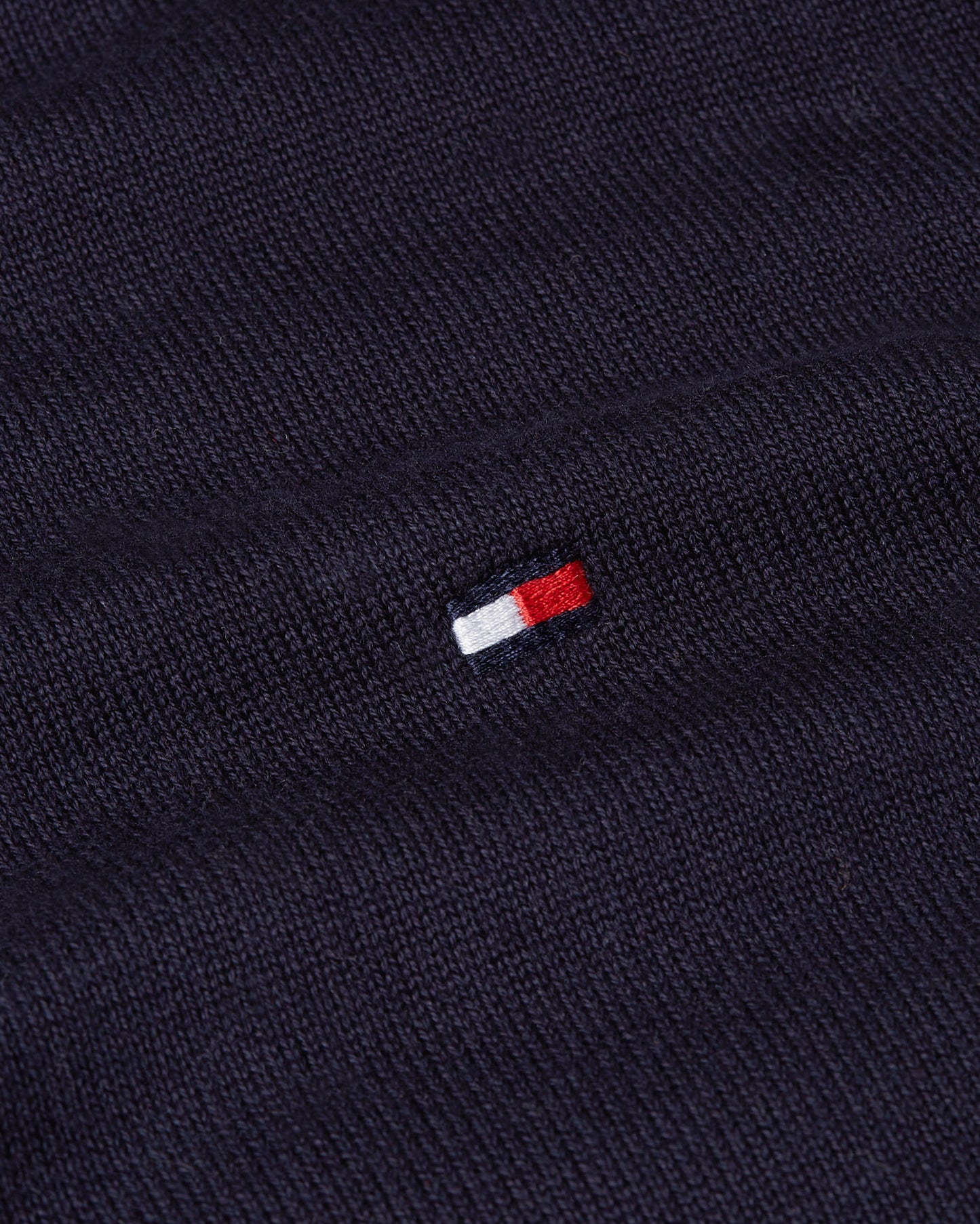 Tommy Hilfiger Essential Cotton Mens Knitted Polo - Desert Sky