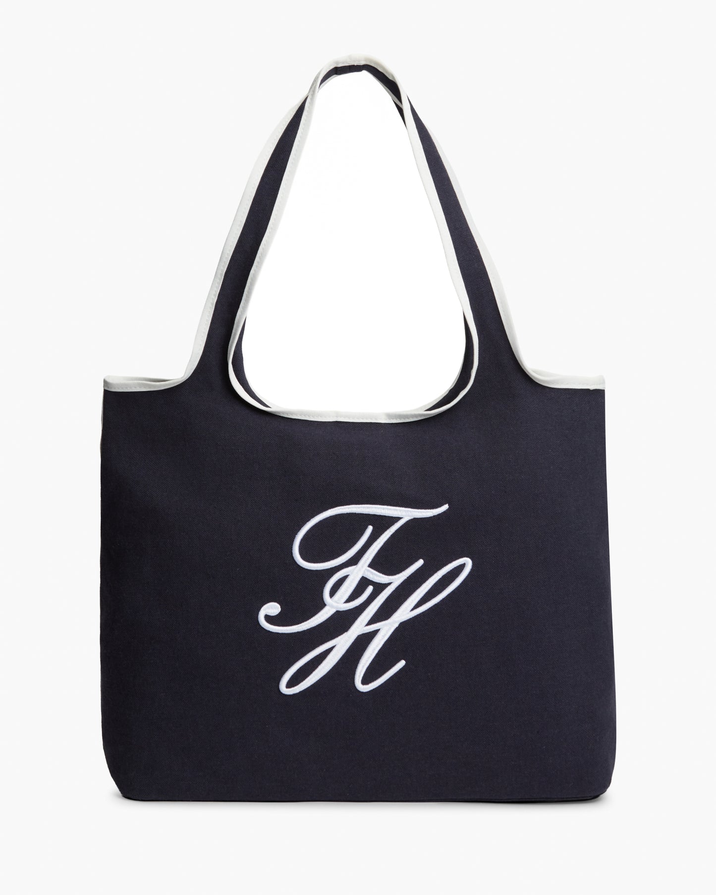 Tommy Hilfiger TH Summer Womens Tote Canvas - Space Blue/Canvas | CHO | Designer Womens Tote Bags