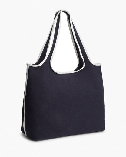 Tommy Hilfiger TH Summer Womens Tote Canvas - Space Blue/Canvas | CHO | Designer Womens Tote Bags