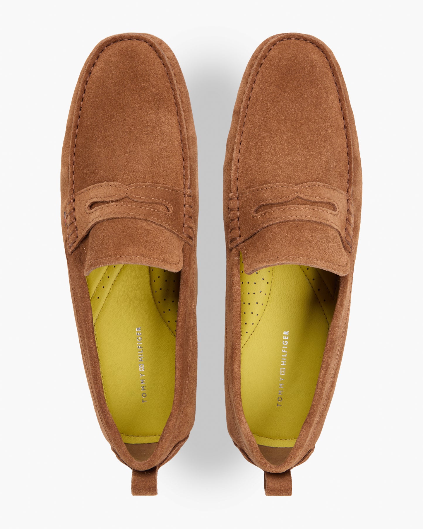 Tommy Hilfiger Core Hilfiger Mens Suede Driver - Coconut Grove | CHO | Designer Mens Shoes
